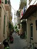 The meeting of the Venetian with the Turkish in Rethymnon's old town.